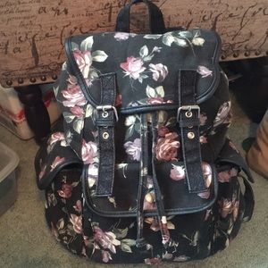 Floral backpack